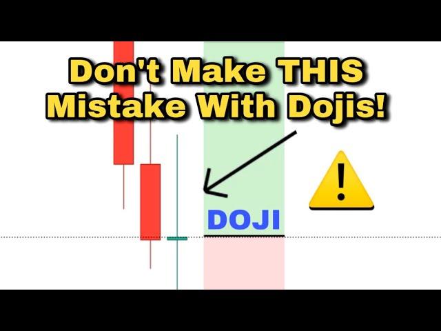 Common MISTAKE That Many Technical Traders Make With ‘DOJI’ Candles!️ #shorts