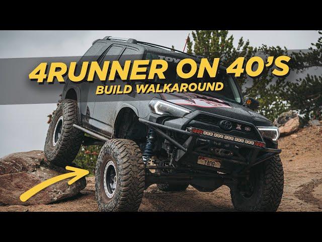 Worlds First Supercharged Tundra V8 Swapped Solid Axle 4Runner on 40s!