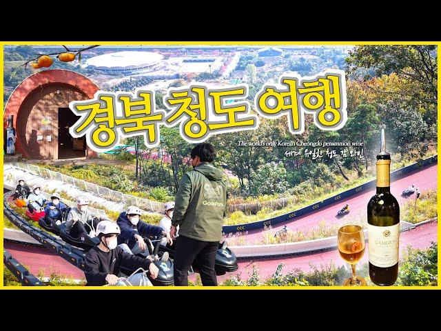 Cheongdo Trip: Ride the luge and drink the world's only persimmon wine at the Cheongdo Wine Cave