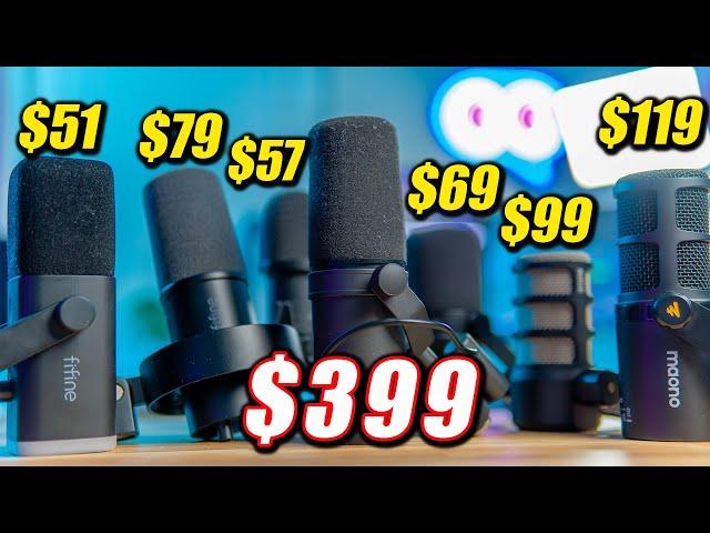 SM7B vs 6 Budget Dynamic Mics (SHOCKING RESULTS)