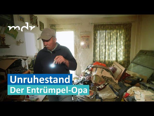 Entrümpel-Opa Walter aus Dresden in der Messi-Hölle | MDR um Zwei | MDR