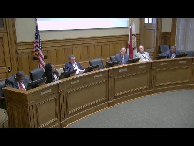 Tuscaloosa City Council Meeting