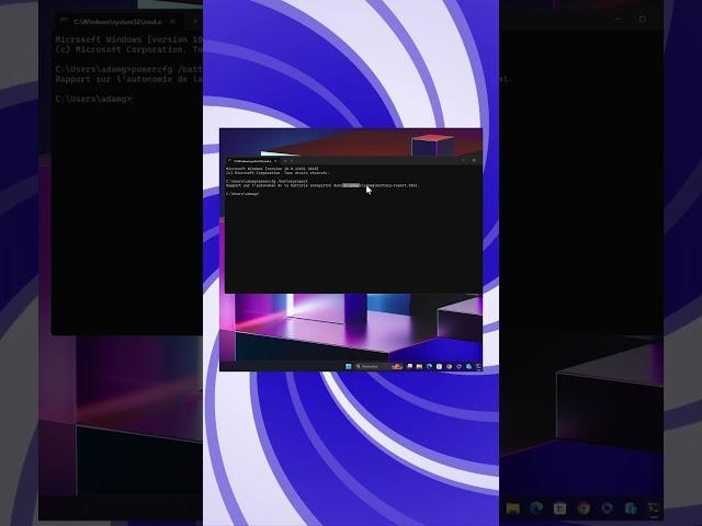 Surveillez la santé de votre batterie sur Windows avec cette commande magique !