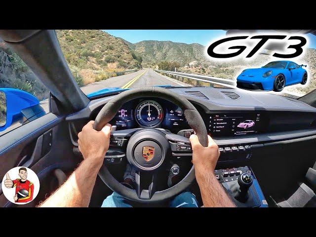 The 2022 Porsche 911 GT3 is Bonded to Driver DNA (POV Drive Review)