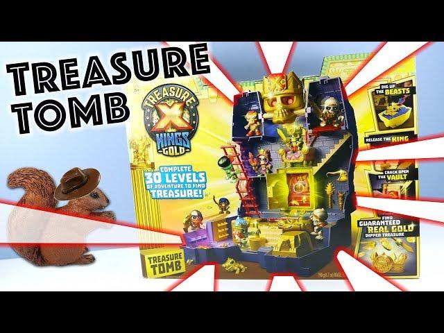 Treasure X Kings Gold Tomb Playset Guaranteed Real Gold Moose Toys