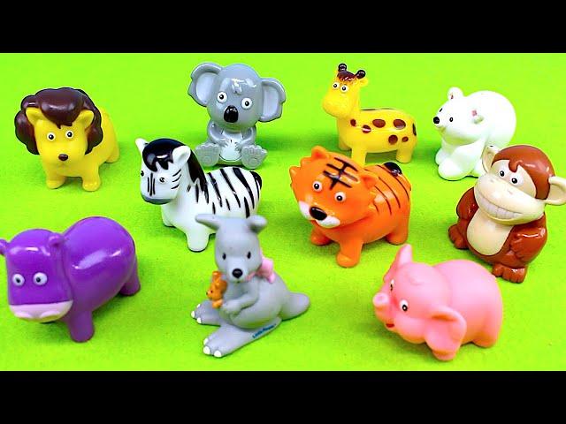 Safari Animal Figurines - Count to 10