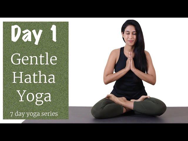 Day1 - Gentle Hatha yoga | 7 Days of Yoga | Yogbela