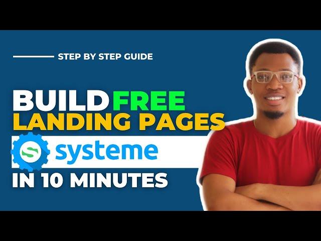 How To Create A Free Landing Page For Affiliate Marketing In 10minutes [Step By Step]