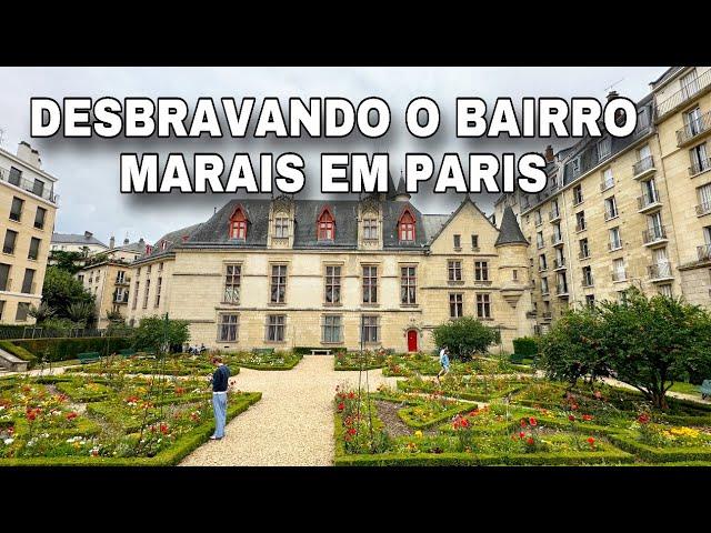 DESBRAVANDO O MARAIS! UM BAIRRO MEDIEVAL EM PARIS