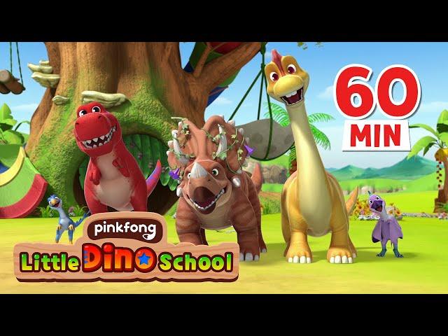  Your friend Tyrannosaurus Rex + More! | Dinosaur Cartoon | Pinkfong Dinosaurs for Kids