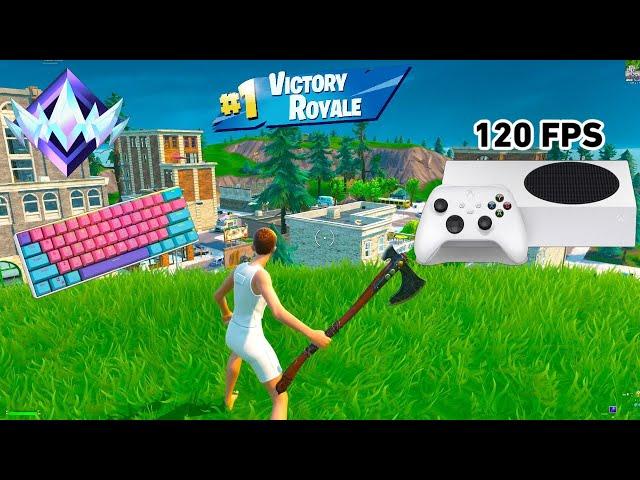 Fortnite Unreal Ranked Reload on Xbox Series S | Keyboard & Mouse Gameplay | 120 FPS