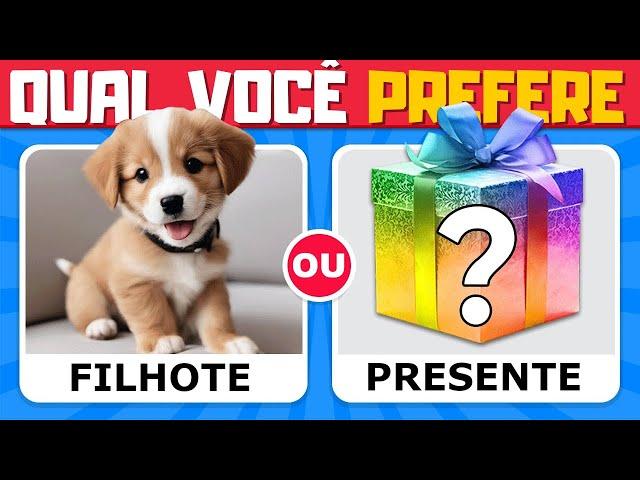 O Que Você Prefere...?  Edição Presente MISTERIOSO | QuizTap