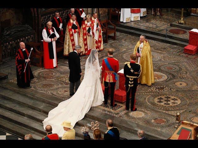 The Royal Wedding Ceremony at Westminster Abbey