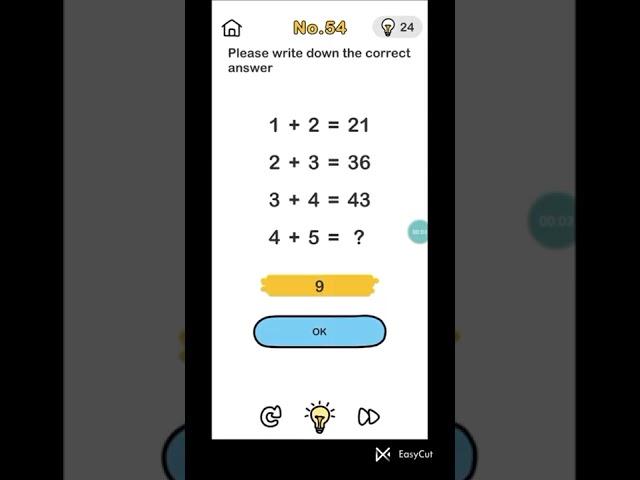 Brain out level 54| tutorial #brain #brain out #shorts
