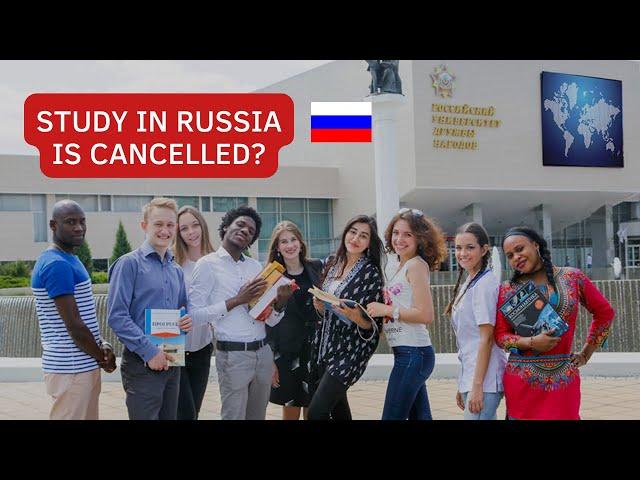 STUDYING IN RUSSIA UNDER SANCTIONS | IS RUSSIA CANCELLED? RUDN UNI