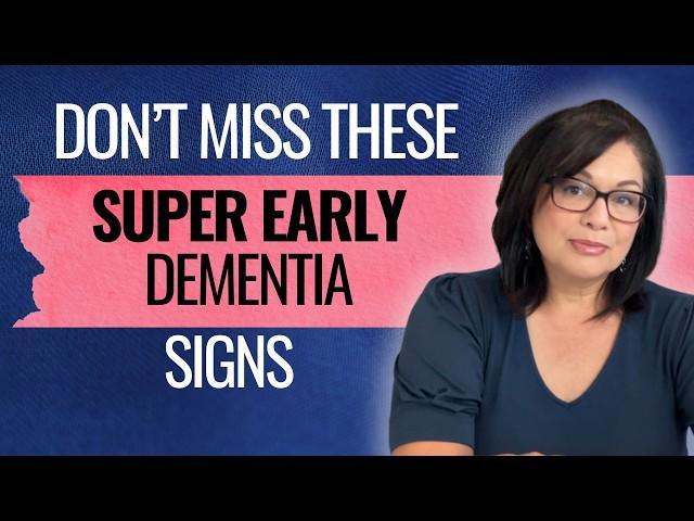 EARLY DEMENTIA SIGNS: HOW TO SPOT & TRACK THEM IN YOUR PARENT