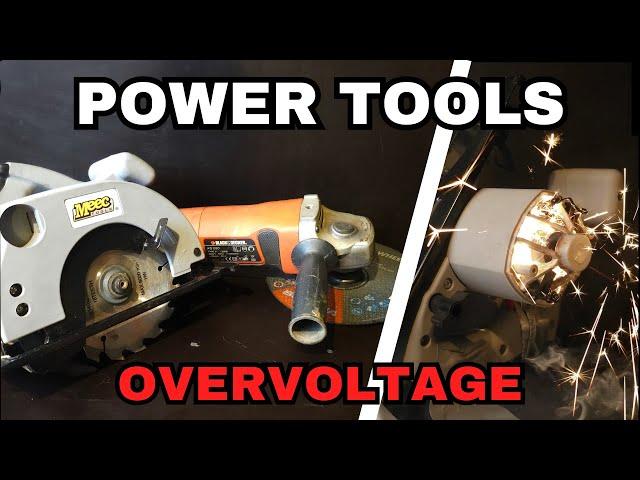 Overvolting Power Tools!