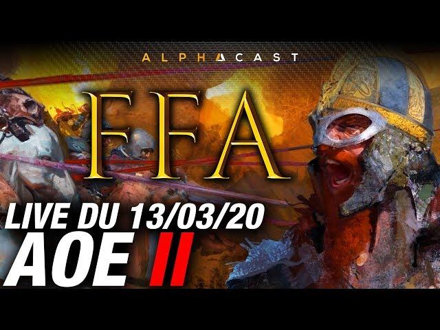 VOD ► RETOUR DES FFAS AGE OF EMPIRES 2 ! (Training ZLAN2) - Live du 13/03/2020