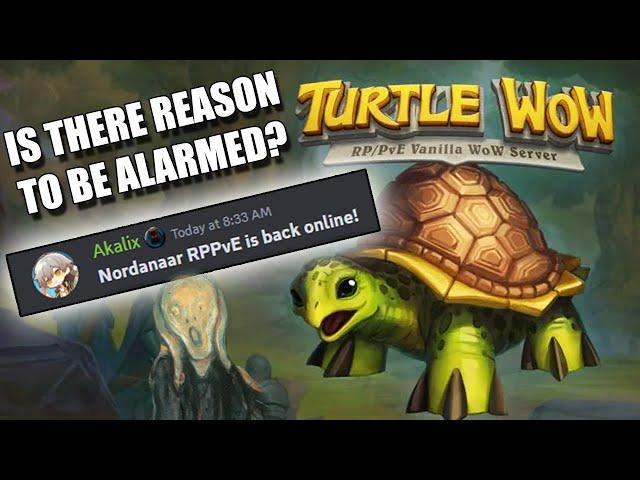 Turtle WoW is back online after the HACKING incident.