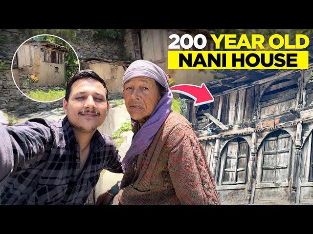 My Nani’s home in Deep Jungle “Where she lives alone️| Himachalpradesh |