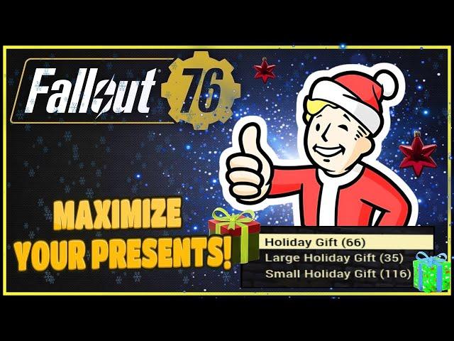 How To Maximize The Amount Of Gifts You Get - Fallout 76