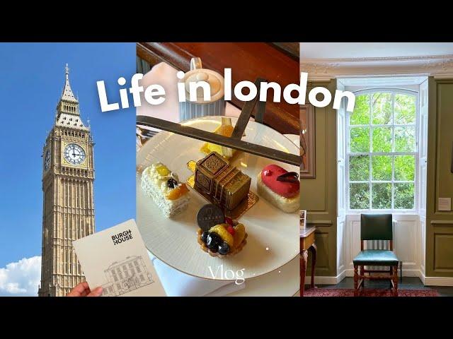 Big Ben view afternoon tea  New iPad pro unboxing, Oldest Hampstead house tour