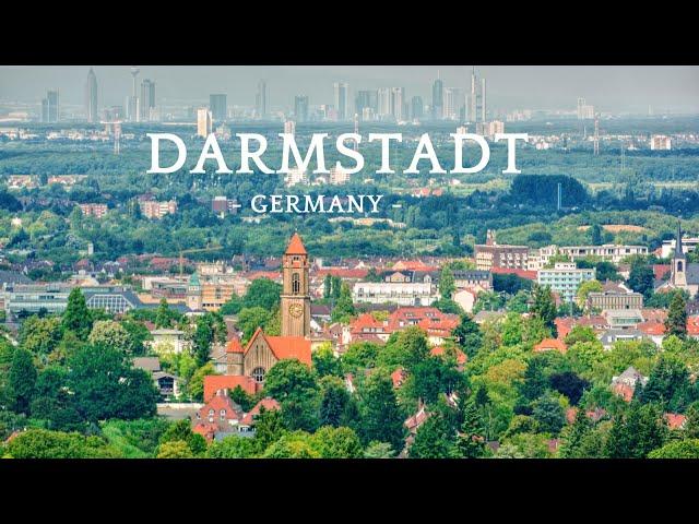 Darmstadt Germany 4K | Exploring the City in Stunning Ultra HD Quality