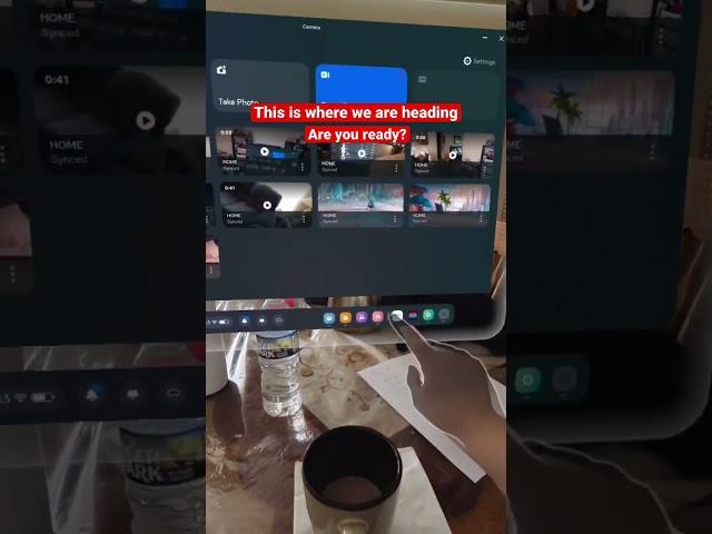 New Oculus quest 3 pass through. #vr #mixedreality