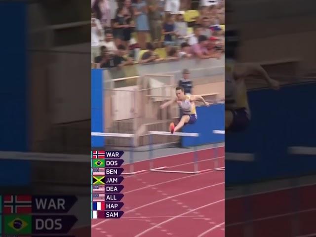 400m Hurdles LIVES UP TO THE HYPE‍️