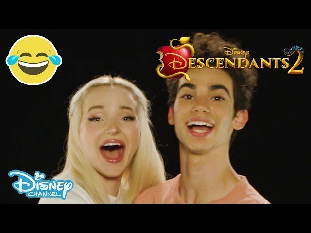 Descendants 2 | Who Said That? ft. Dove Cameron and Cameron Boyce  | Disney Channel UK