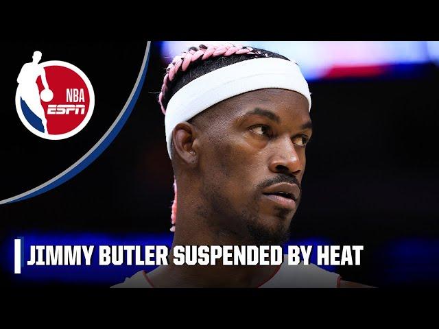  JIMMY BUTLER SUSPENDED BY HEAT  Bobby Marks details | NBA on ESPN