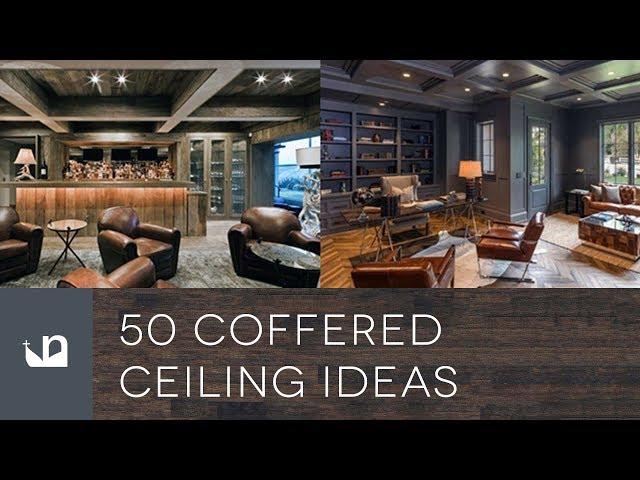 50 Coffered Ceiling Ideas