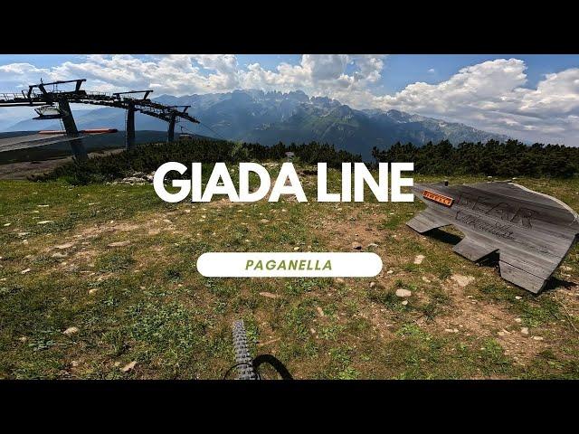 Giada Line Black Line Bikepark Dolomiti Paganella  Italy Full Run POV RAW