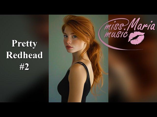 PRETTY REDHEAD Photo Slideshow #2. Stock Photography. Photo Slideshow