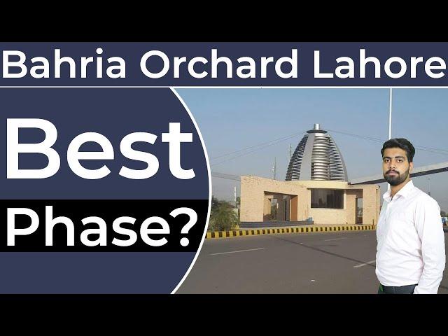 Bahria Orchard Lahore | BEST VIDEO | Best Phase? | Latest November 2022