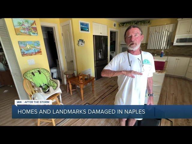 Naples man describes Hurricane Ian flooding home with water reaching countertops