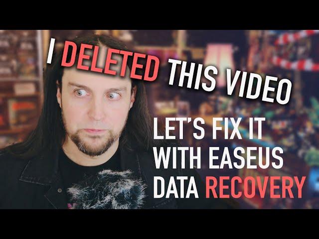 I Deleted This Video! How to Recover files with EaseUS Data Recovery