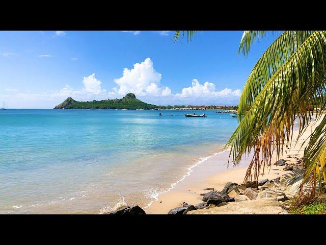 Virtual Vacation: Relax on The Tropical Island of St. Lucia in 4K