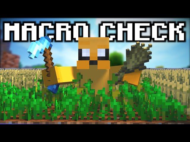 Getting Macro Checked and FALSE BANNED?! | Hypixel Skyblock