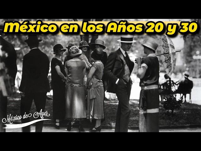 Transformación Metropolitana: Así era la Ciudad de México en los Años 20 y 30