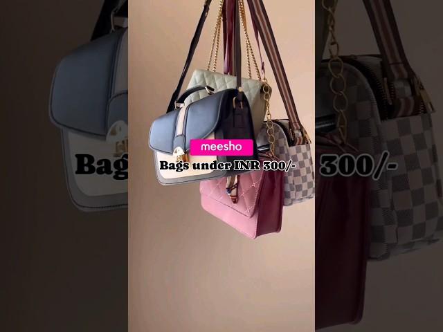 Meesho Bags under ₹300 | Sling bags | Bag Haul Affordable bags for her#meeshofinds#affordablefashion