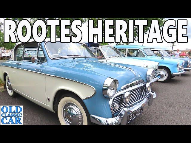 ROOTES Heritage Day at Gaydon 2024 | Classic Rootes cars