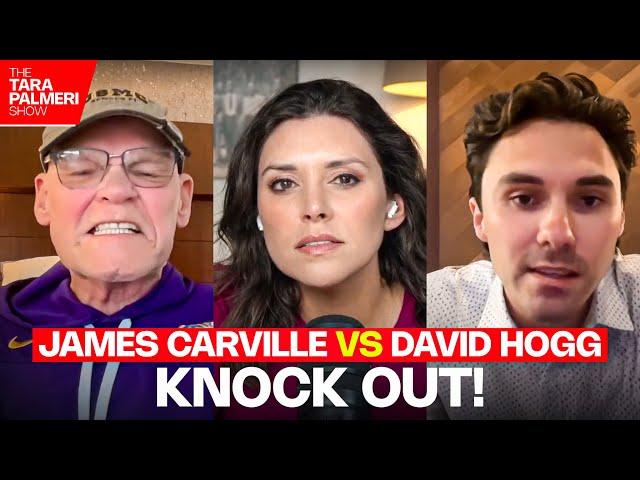 James Carville vs David Hogg Battle in Epic Clash over Democratic party