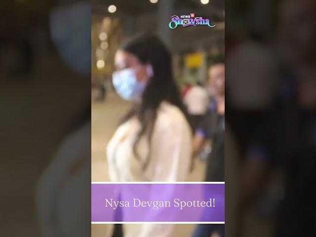 Nysa Devgan SPOTTED!
