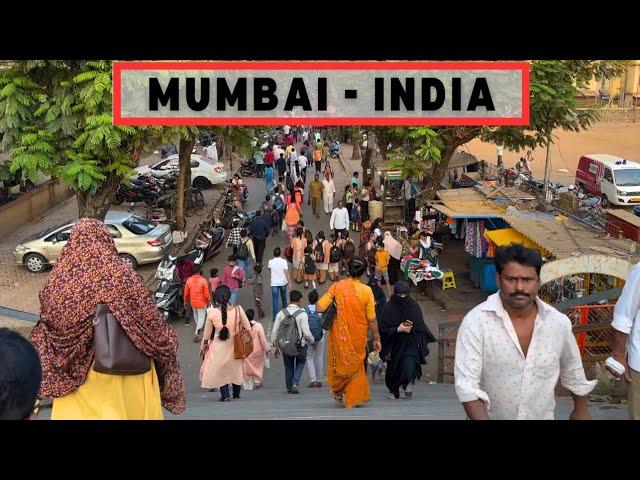 Mumbai, India - Walking around Wanjawadi District | India Walking Tour 4K HDR