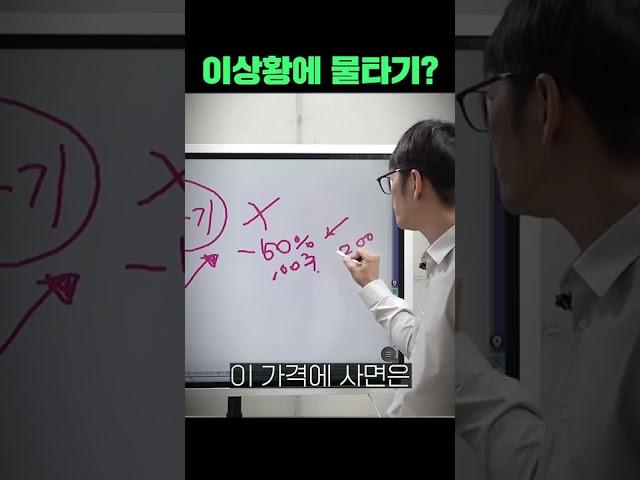 물린 종목 빠져나오기? 이렇게 해보세요 #shorts