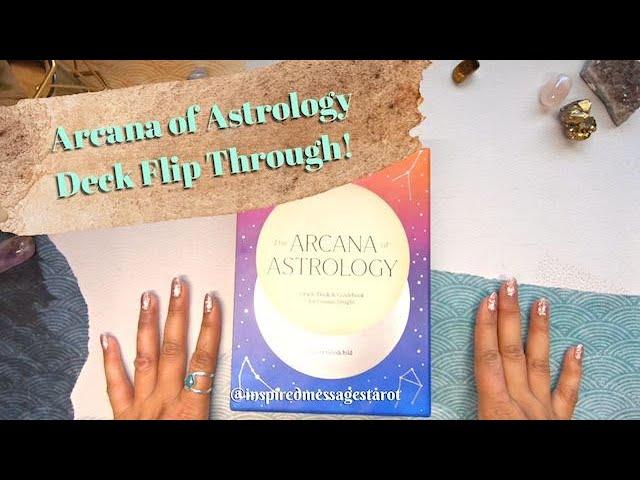 Deck Flip Through - Arcana of Astrology by Claire Goodchild