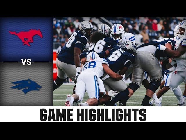 SMU Mustangs vs. Nevada Wolf Pack Game Highlights | 2024 ACC Football