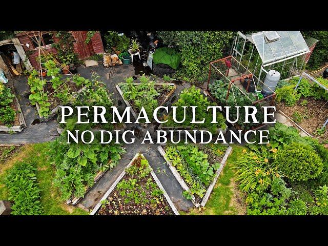 Beautiful No Dig Permaculture Kitchen Garden | Small-Scale Potager Style Vegetable Garden