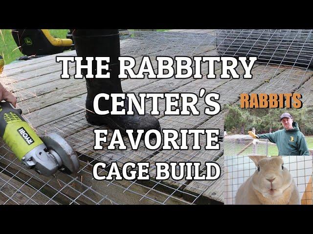 HOW TO BUILD A RABBIT CAGE